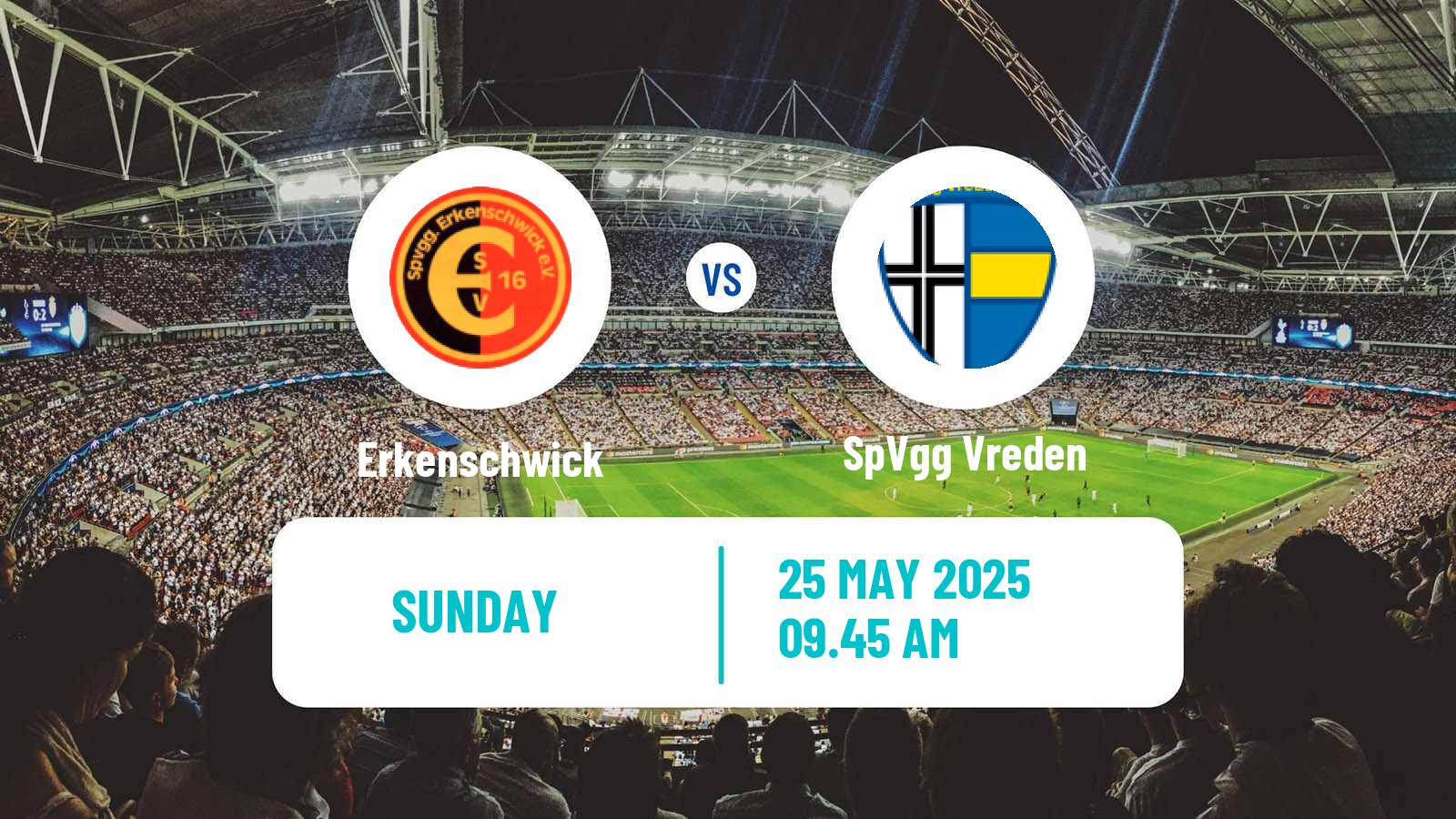 Soccer German Oberliga Westfalen Erkenschwick - Vreden