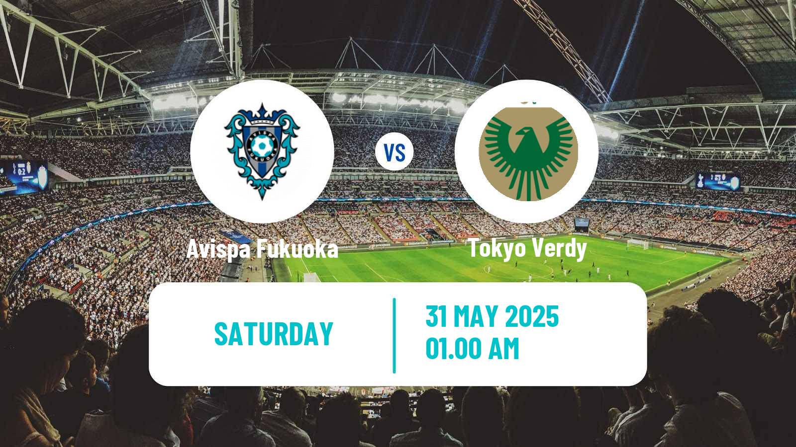 Soccer Japan J1 League Avispa Fukuoka - Tokyo Verdy
