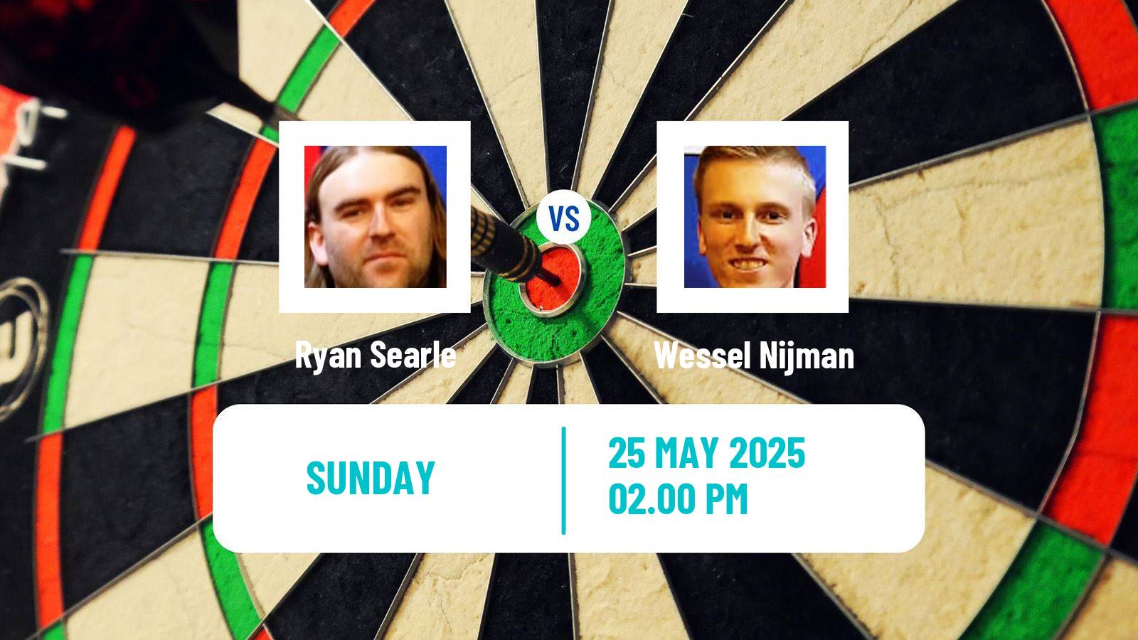 Darts European Tour 7 Ryan Searle - Wessel Nijman