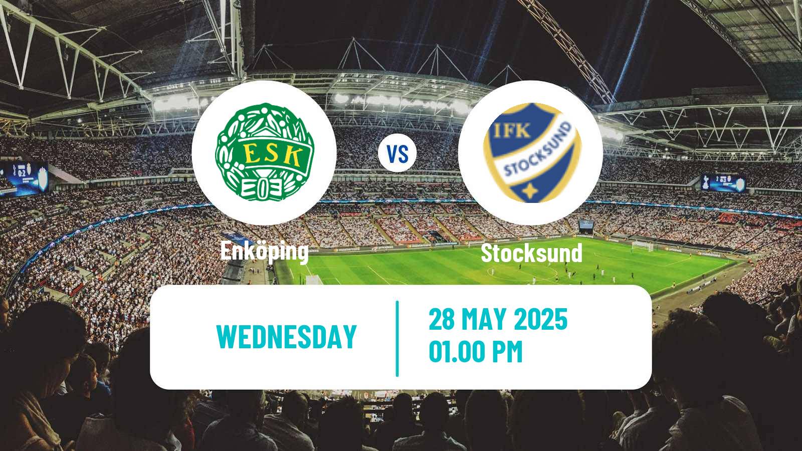 Soccer Swedish Division 1 Norra Enköping - Stocksund