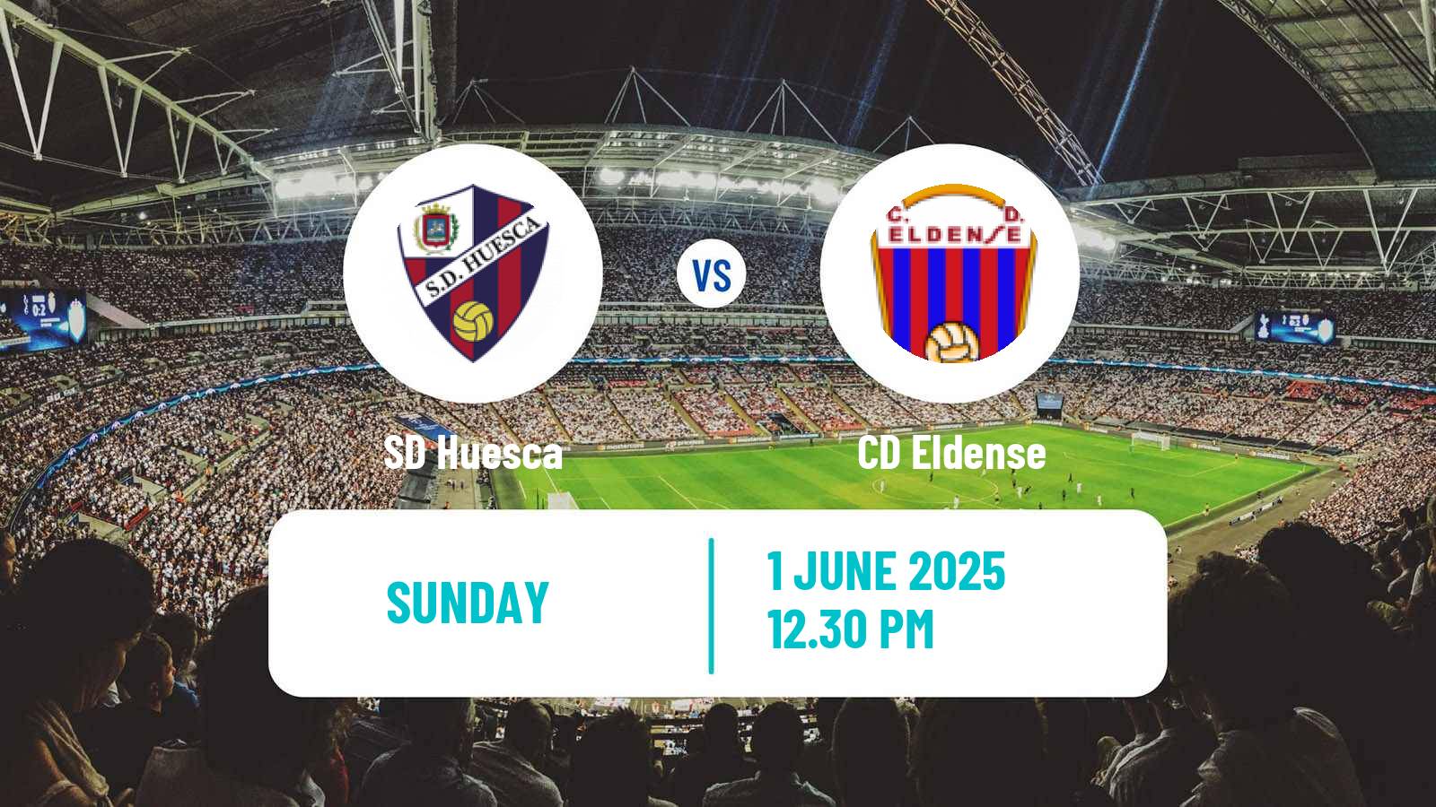 Soccer Spanish LaLiga2 Huesca - Eldense