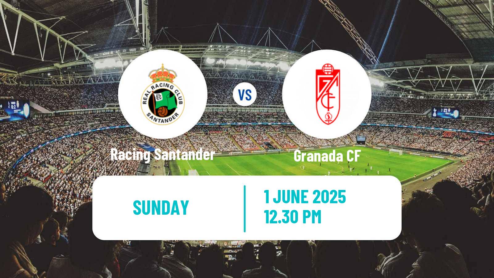 Soccer Spanish LaLiga2 Racing Santander - Granada