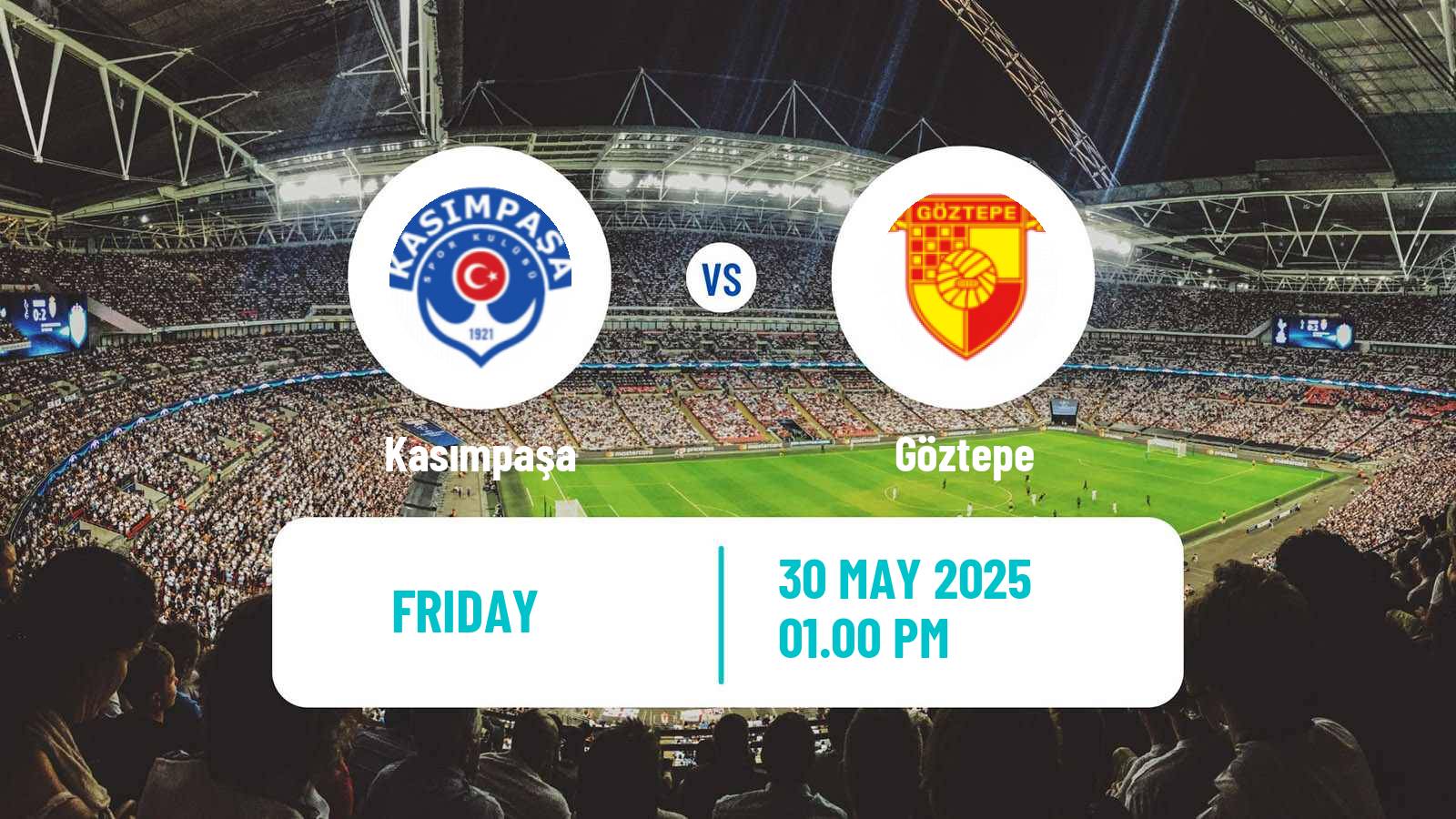Soccer Turkish Super League Kasımpaşa - Göztepe