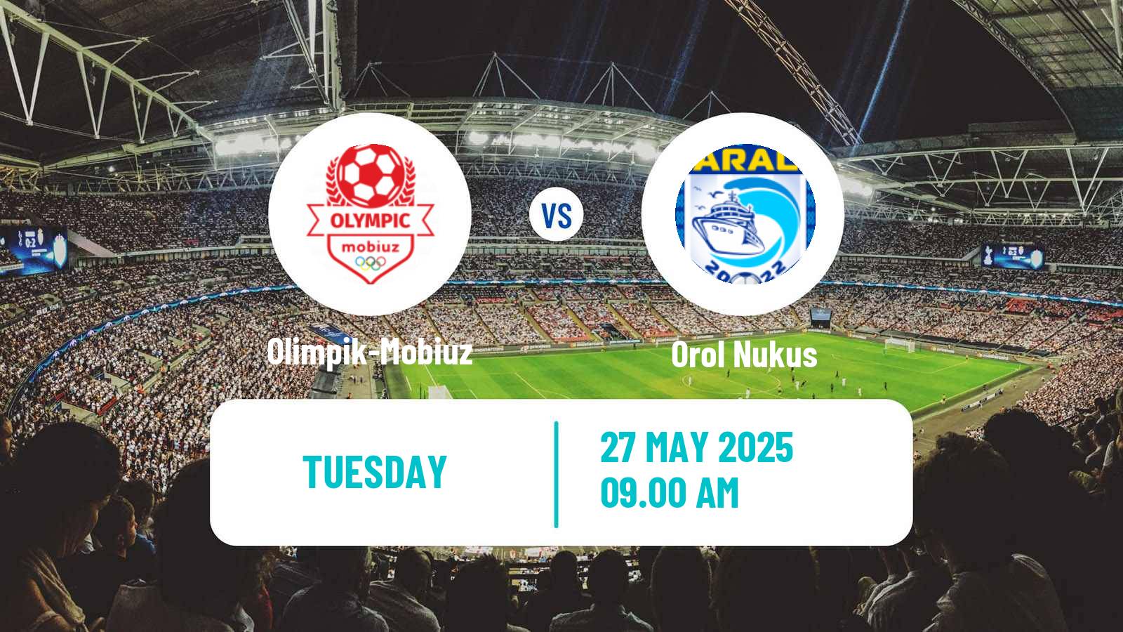 Soccer Uzbek Pro Liga Olimpik-Mobiuz - Orol Nukus