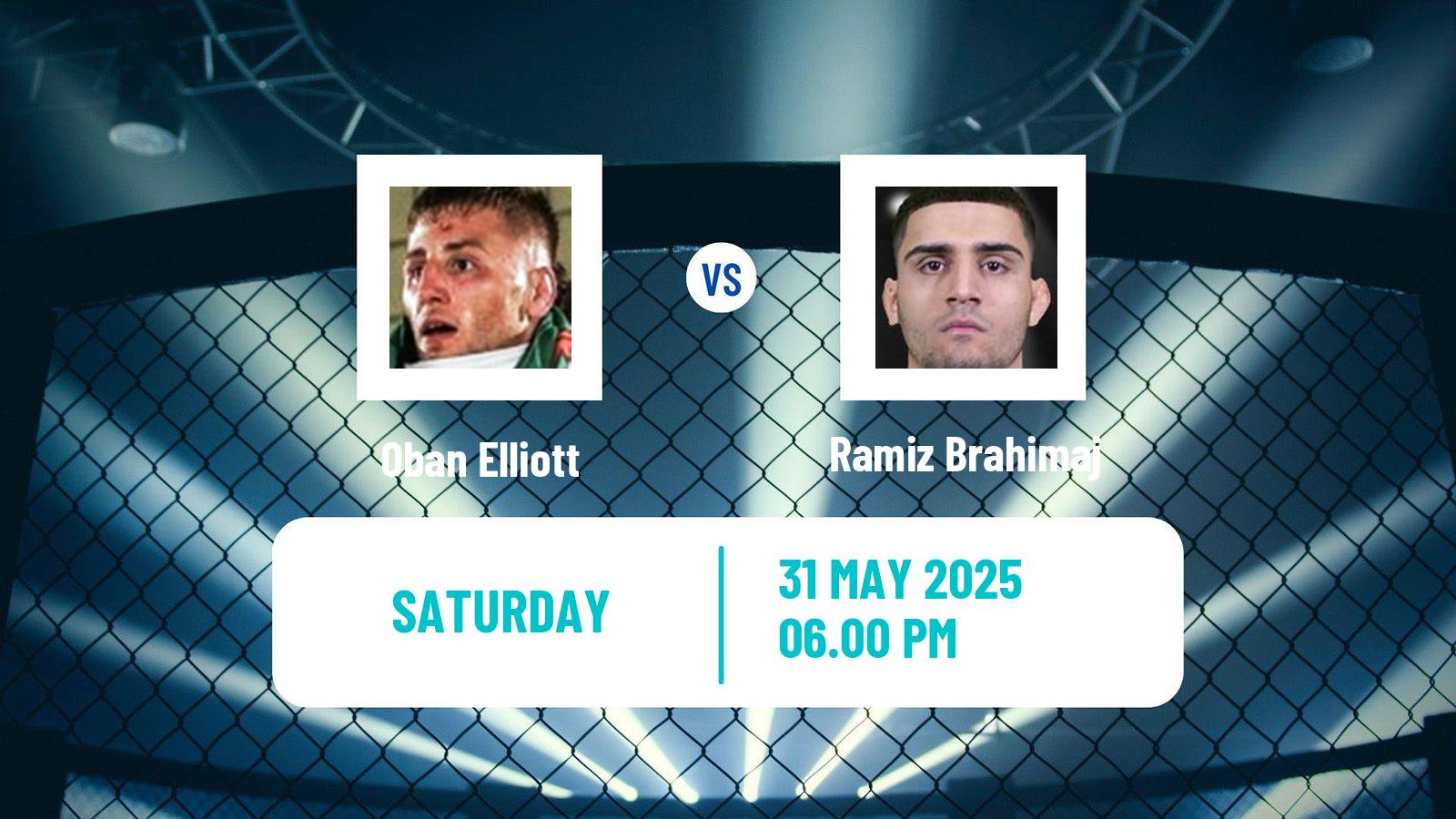 MMA Welterweight UFC Men Oban Elliott - Ramiz Brahimaj