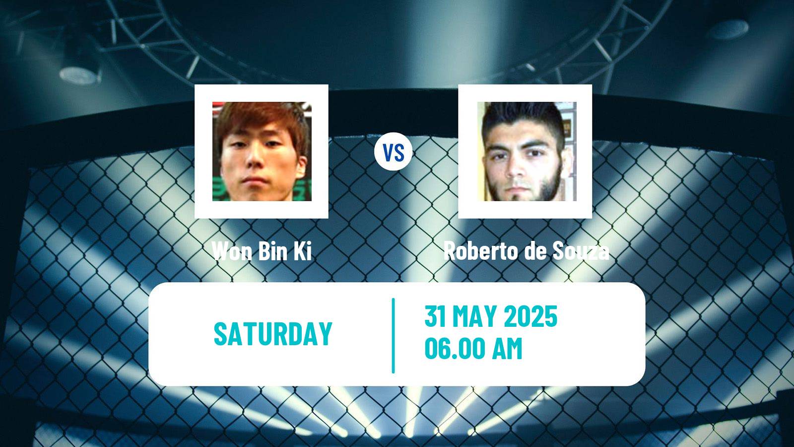 MMA Lightweight Rizin Men Won Bin Ki - Roberto de Souza