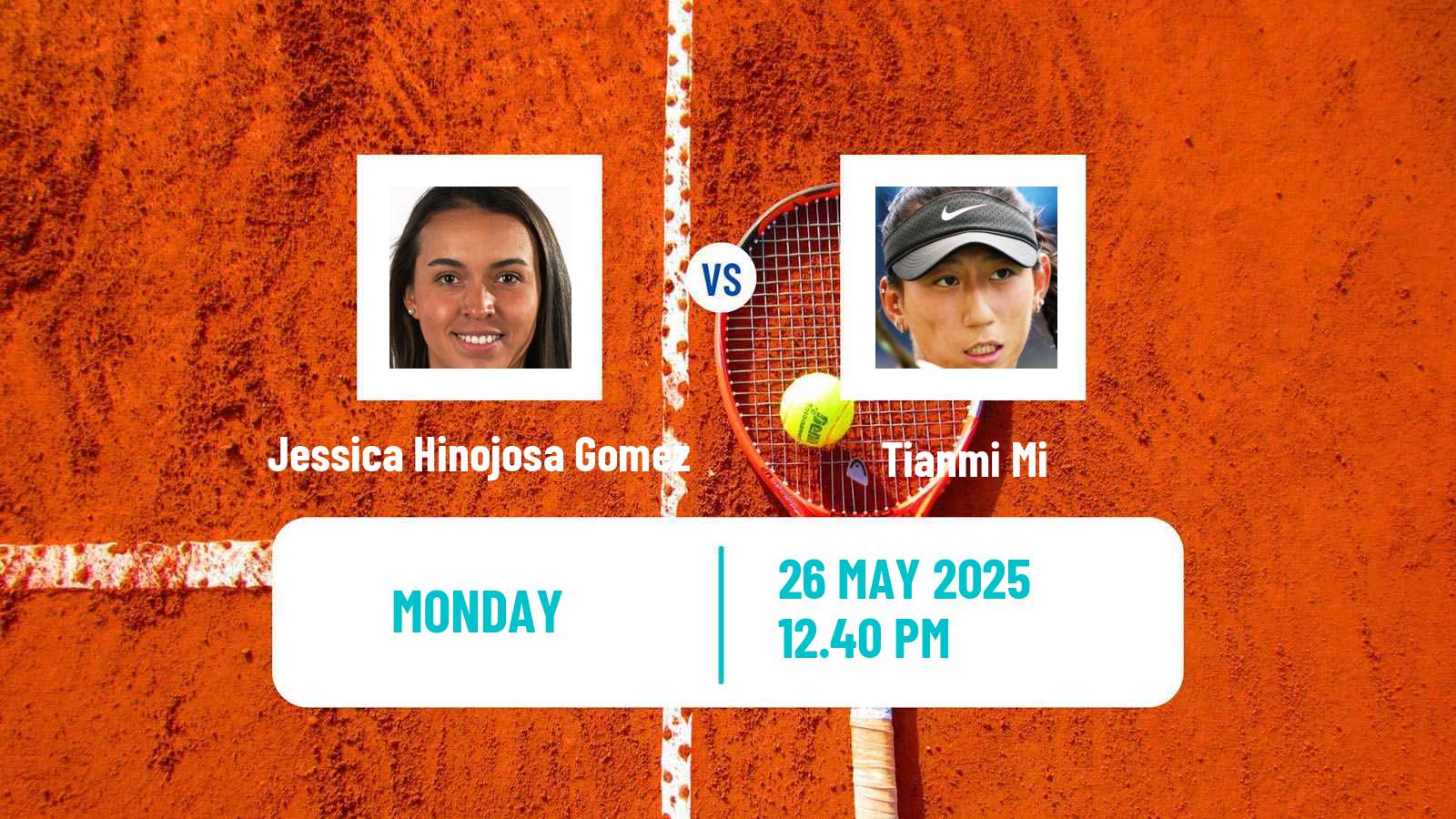Tennis ITF W35 Santo Domingo 2 Women Jessica Hinojosa Gomez - Tianmi Mi
