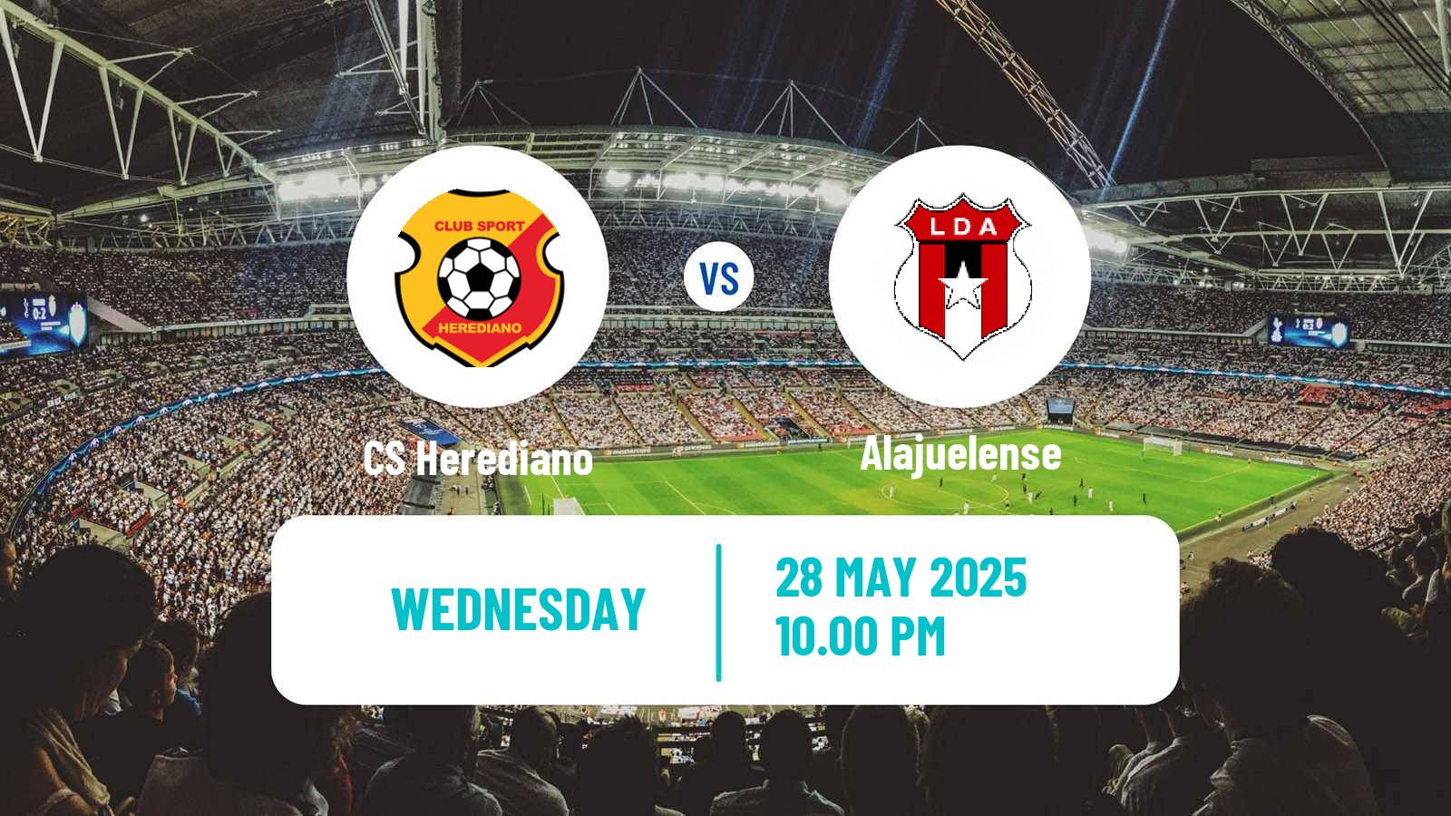 Soccer Costa Rican Primera Division Herediano - Alajuelense