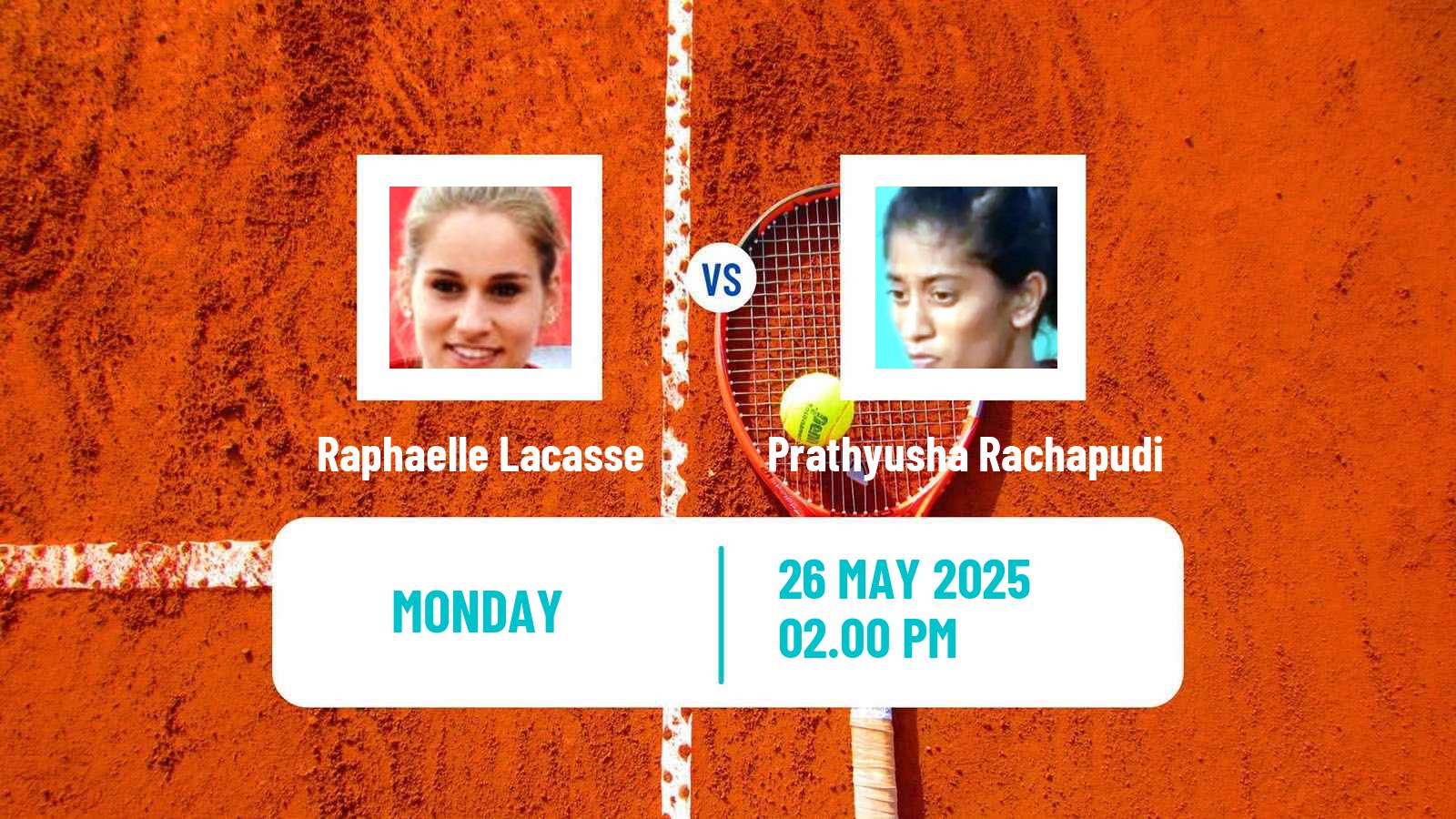 Tennis ITF W35 Santo Domingo 2 Women Raphaelle Lacasse - Prathyusha Rachapudi