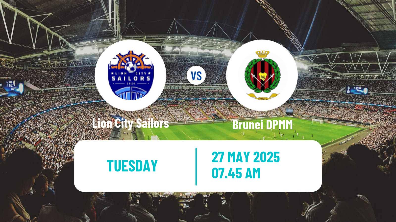 Football Singapore Cup Lion City Sailors - Brunei DPMM