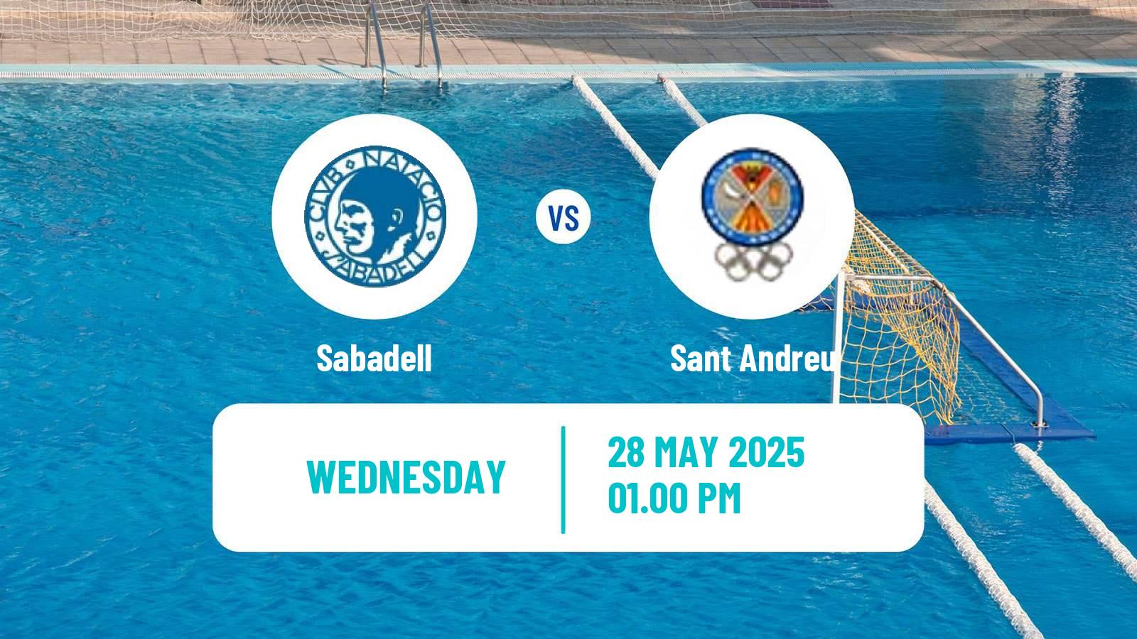 Water polo Spanish Liga Premaat Women Sabadell - Sant Andreu