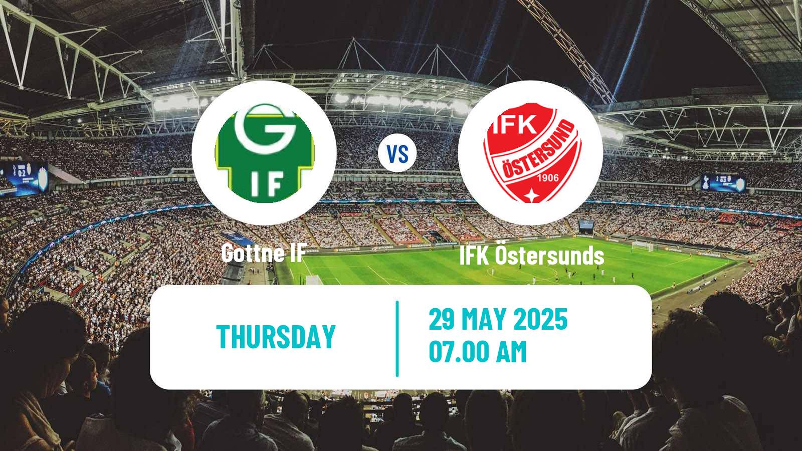 Soccer Swedish Division 2 - Norrland Gottne - IFK Östersunds