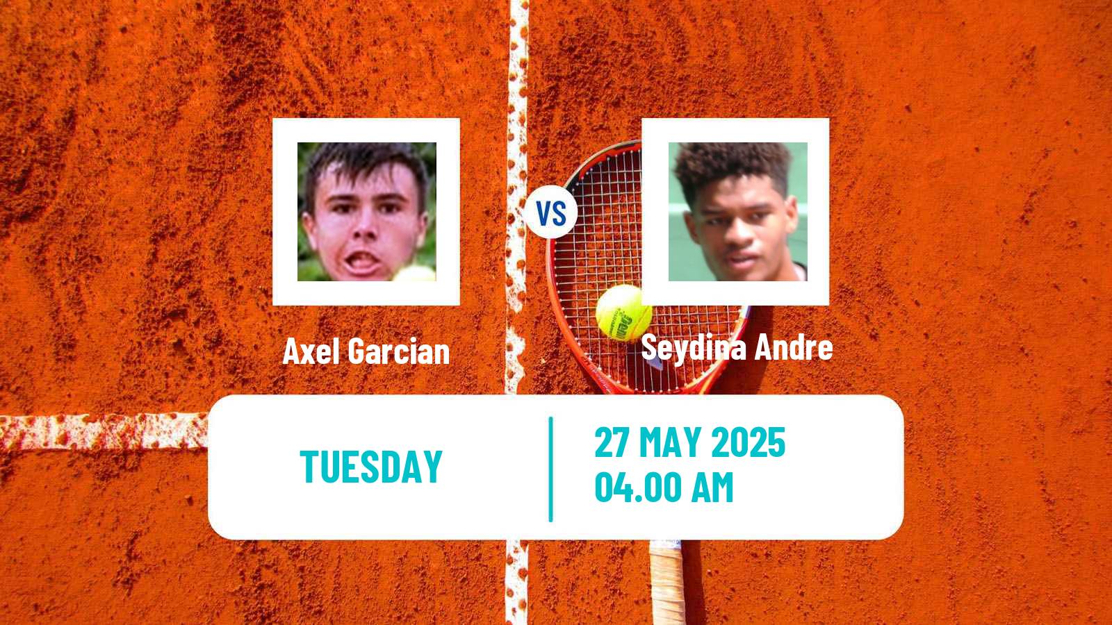 Tennis ITF M25 Carnac Men Axel Garcian - Seydina Andre