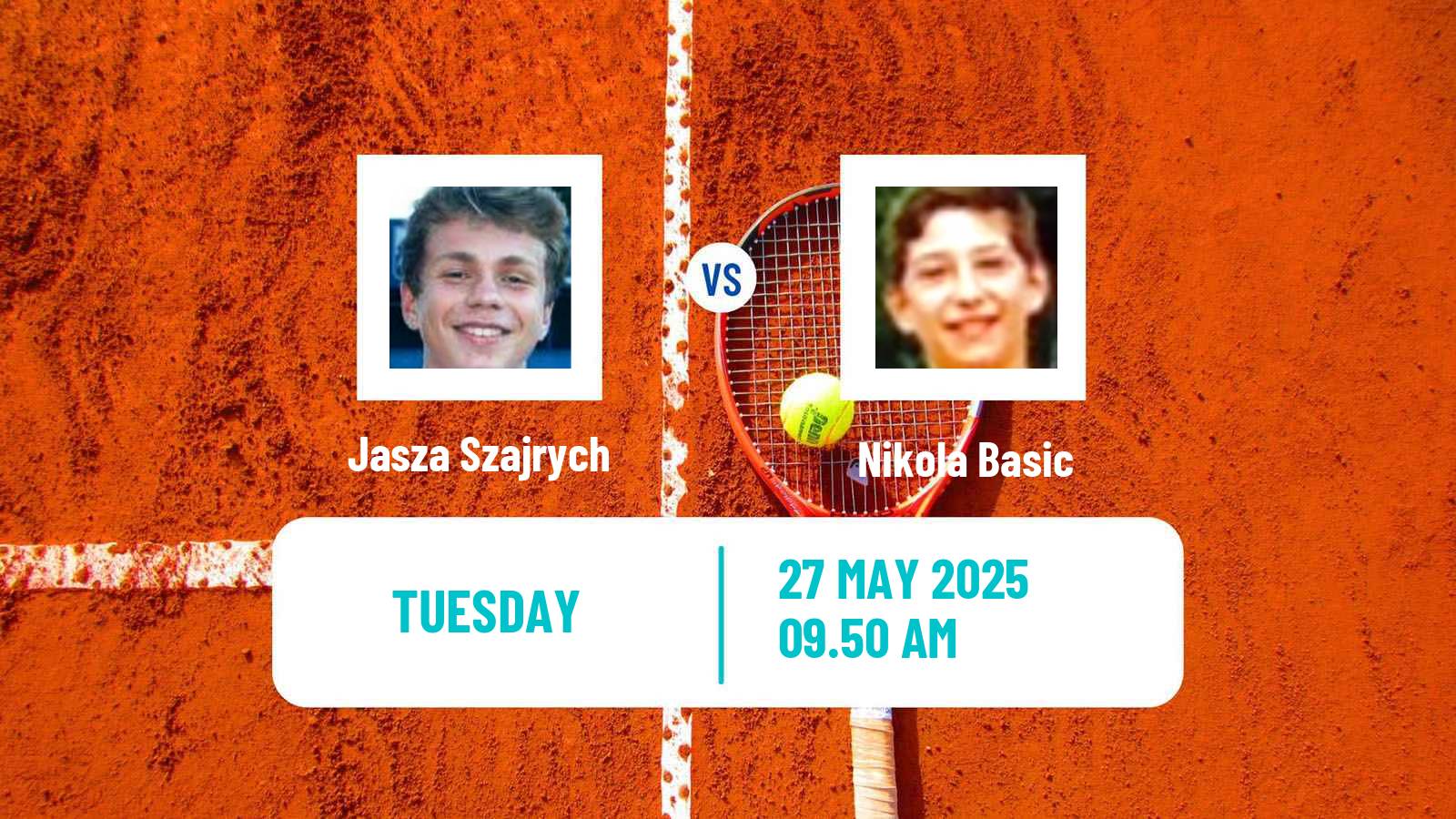 Tennis ITF M15 Doboj Men Jasza Szajrych - Nikola Basic