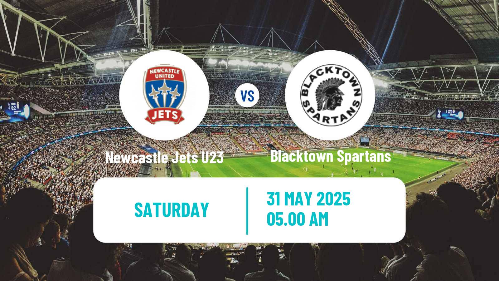 Football Australian NSW League One Newcastle Jets U23 - Blacktown Spartans