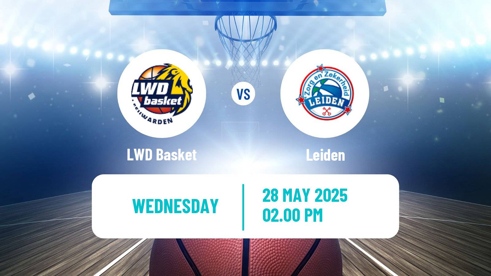 Basketball Dutch DBL LWD Basket - Leiden