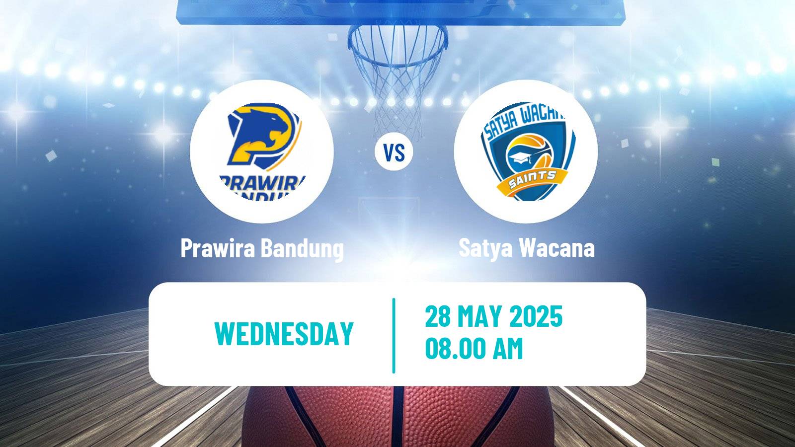 Basketball Indonesian IBL Prawira Bandung - Satya Wacana