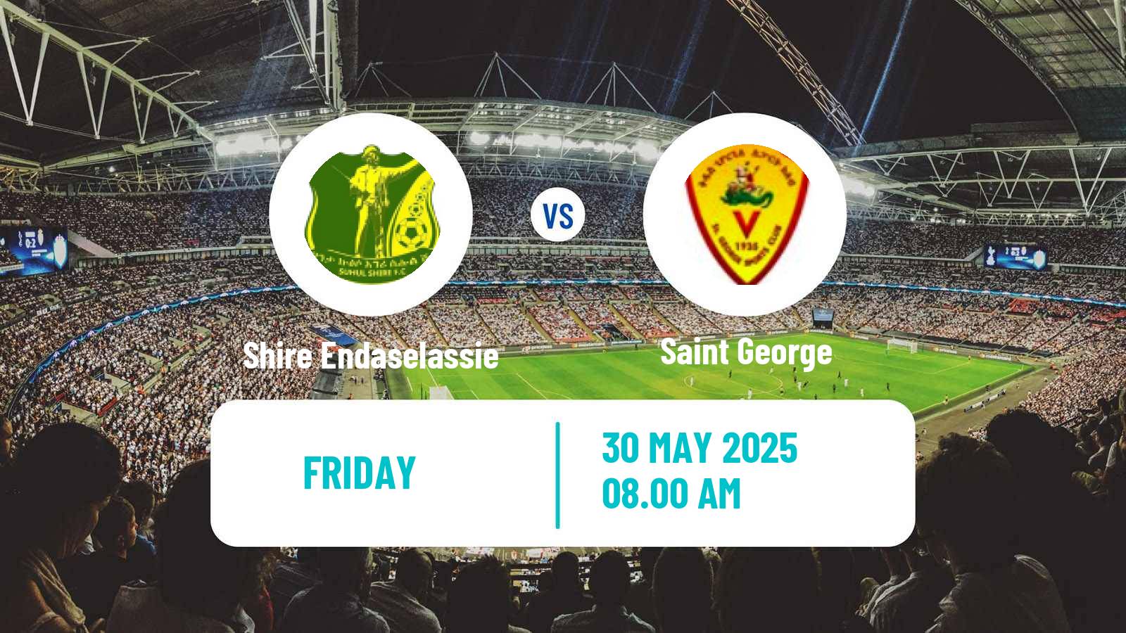 Soccer Ethiopian Premier League Shire Endaselassie - Saint George