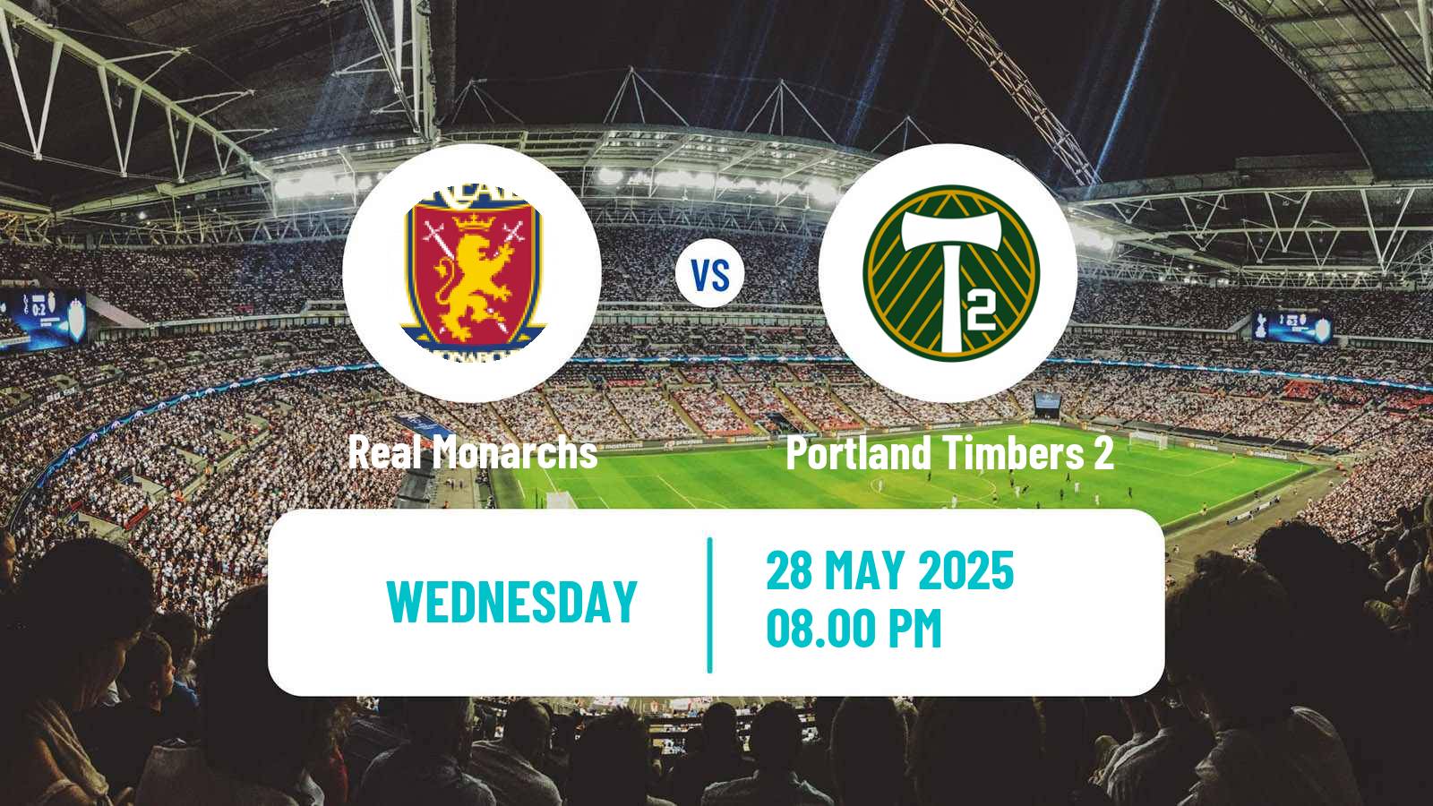 Soccer MLS Next Pro Real Monarchs - Portland Timbers 2