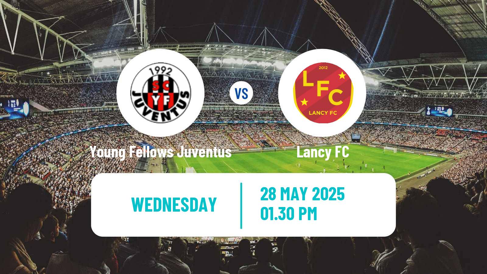  Swiss 1 Liga Classic Group 1 Young Fellows Juventus - Lancy