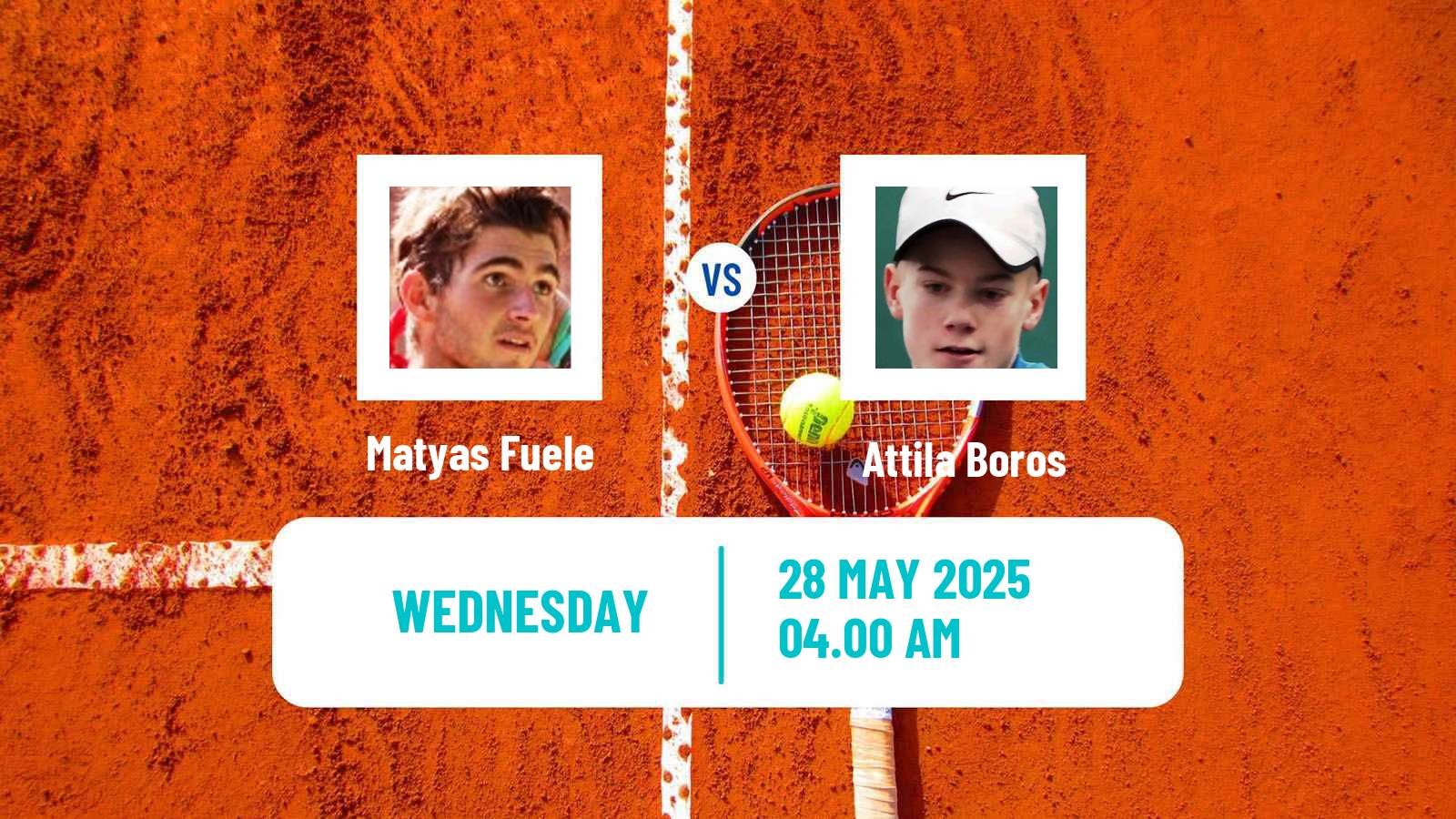 Tennis ITF M15 Gyula Men Matyas Fuele - Attila Boros