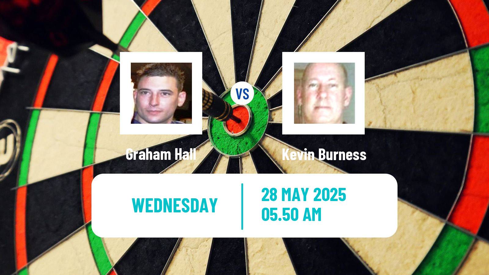 Darts Modus Super Series Graham Hall - Kevin Burness