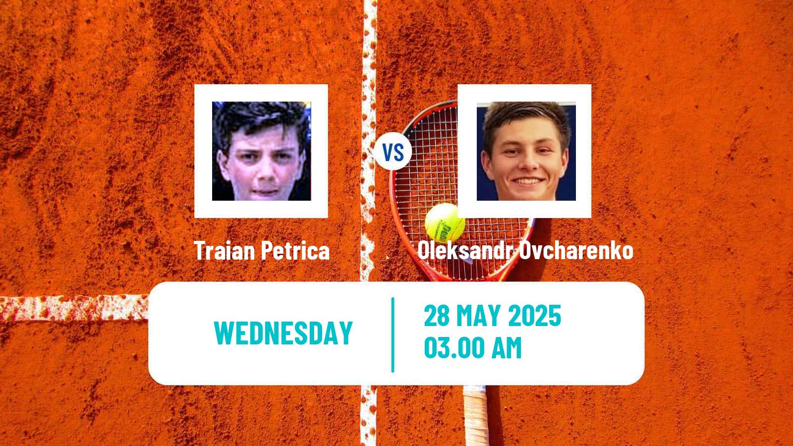 Tennis ITF M25 Satu Mare Men Traian Petrica - Oleksandr Ovcharenko
