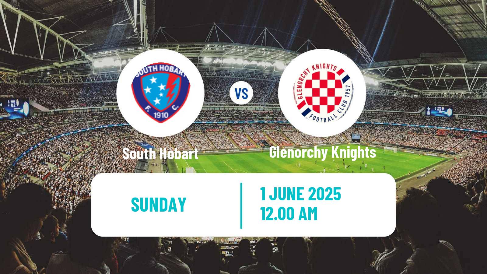 Soccer Australian NPL Tasmania South Hobart - Glenorchy Knights