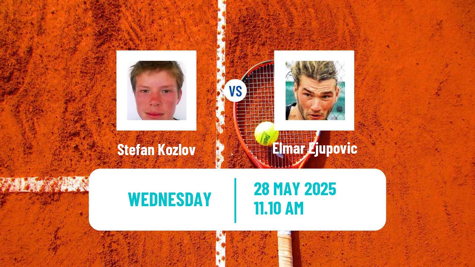 Tennis Little Rock Challenger Men Stefan Kozlov - Elmar Ejupovic