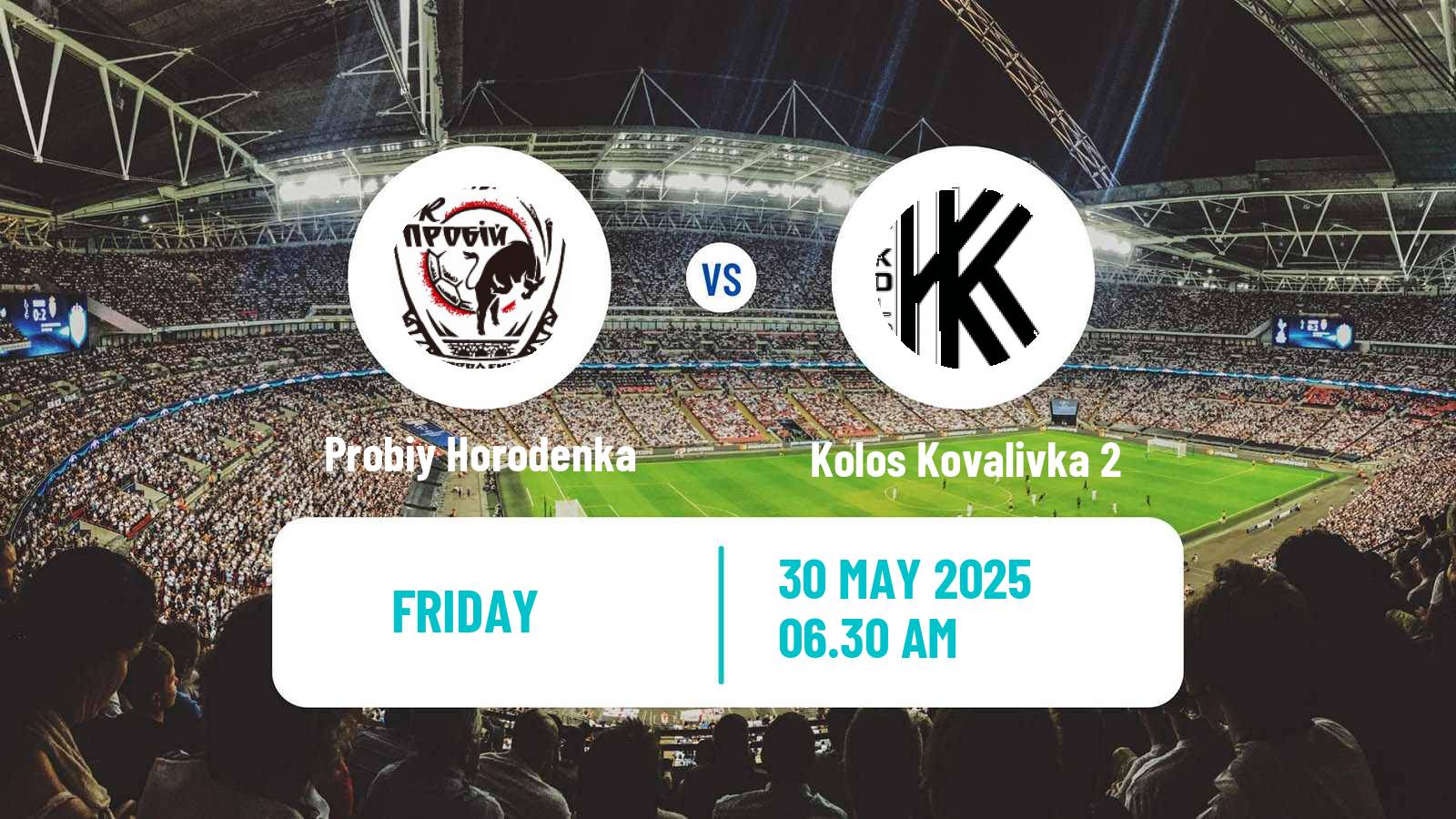 Soccer Ukrainian Druha Liga Probiy Horodenka - Kolos Kovalivka 2