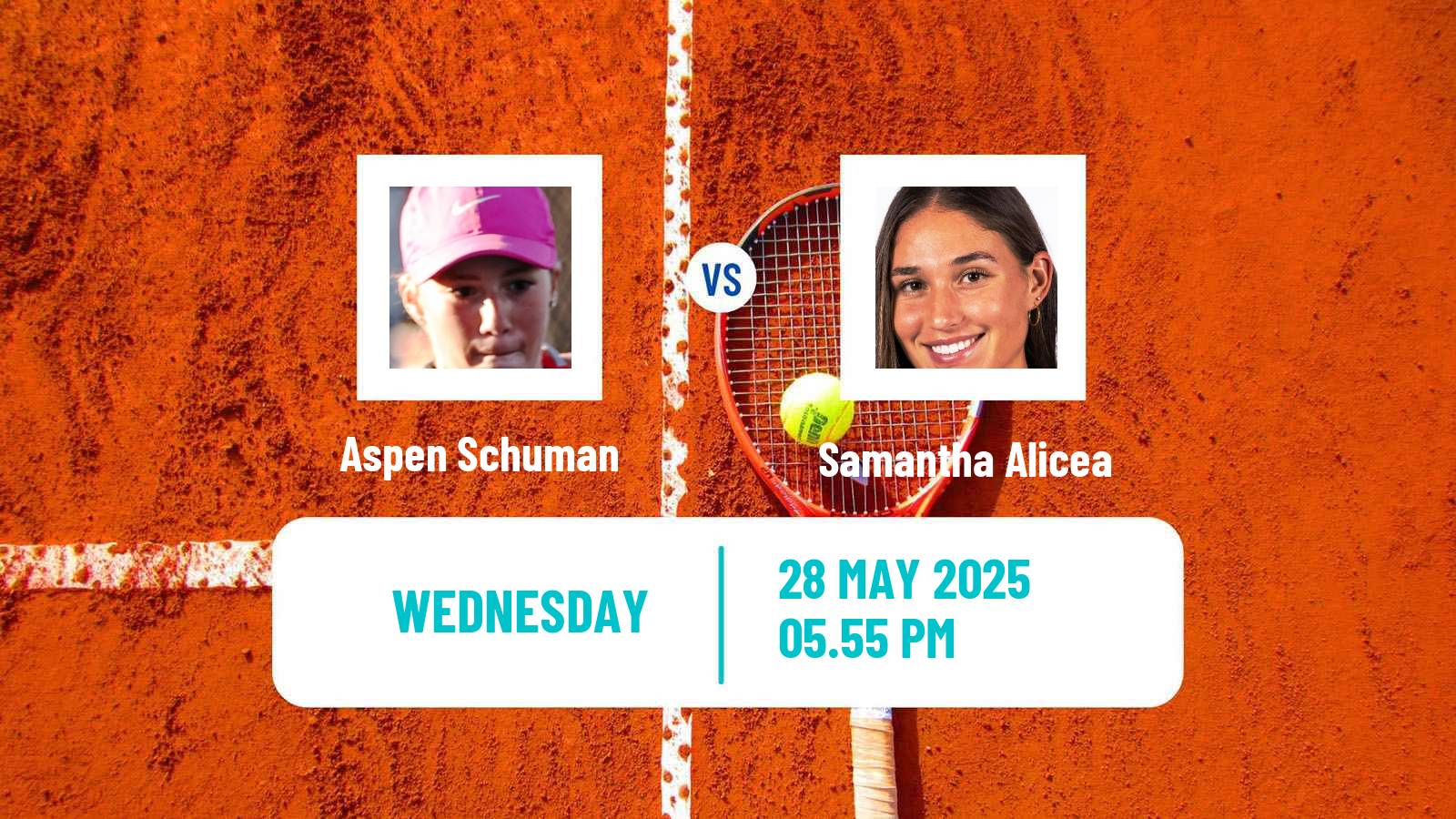Tennis ITF W15 San Diego Ca Women Aspen Schuman - Samantha Alicea