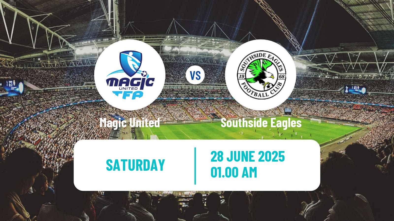 Soccer Australian Queensland Premier League Magic United - Southside Eagles