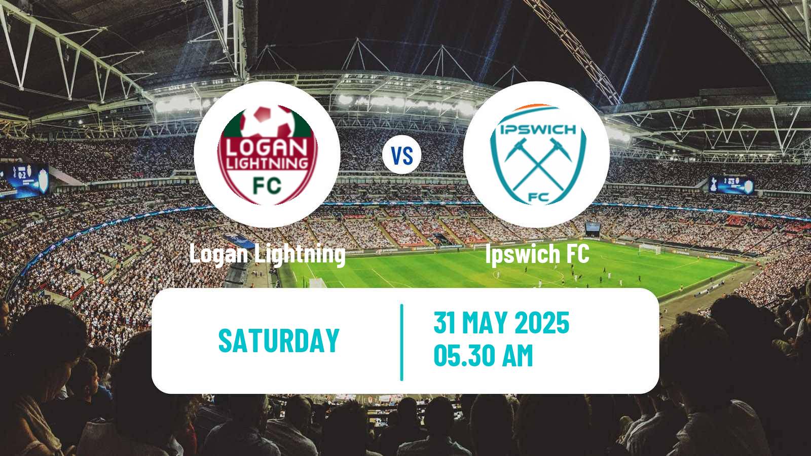 Soccer Australian Queensland Premier League Logan Lightning - Ipswich FC