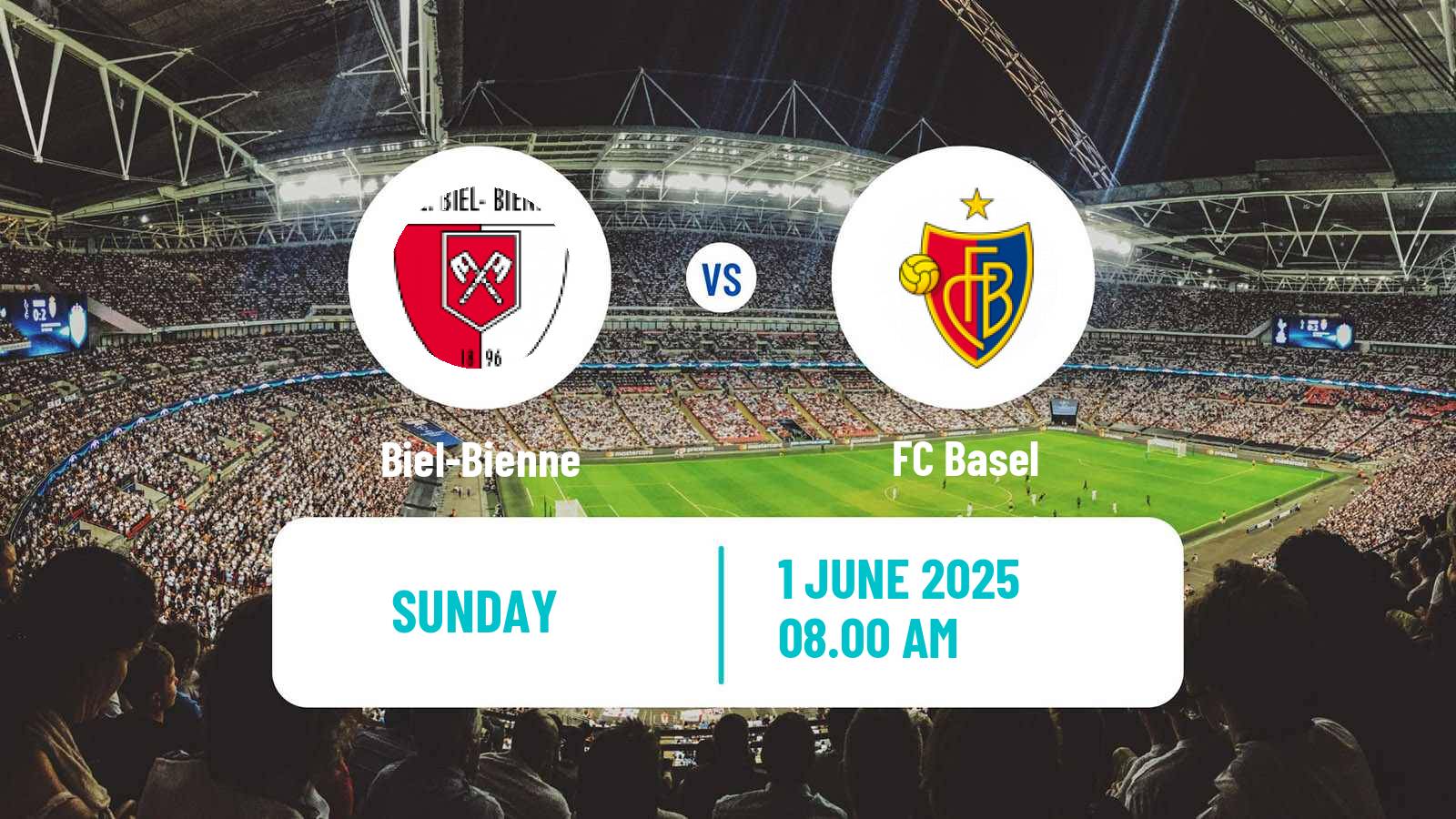 Soccer Swiss Cup Biel-Bienne - Basel