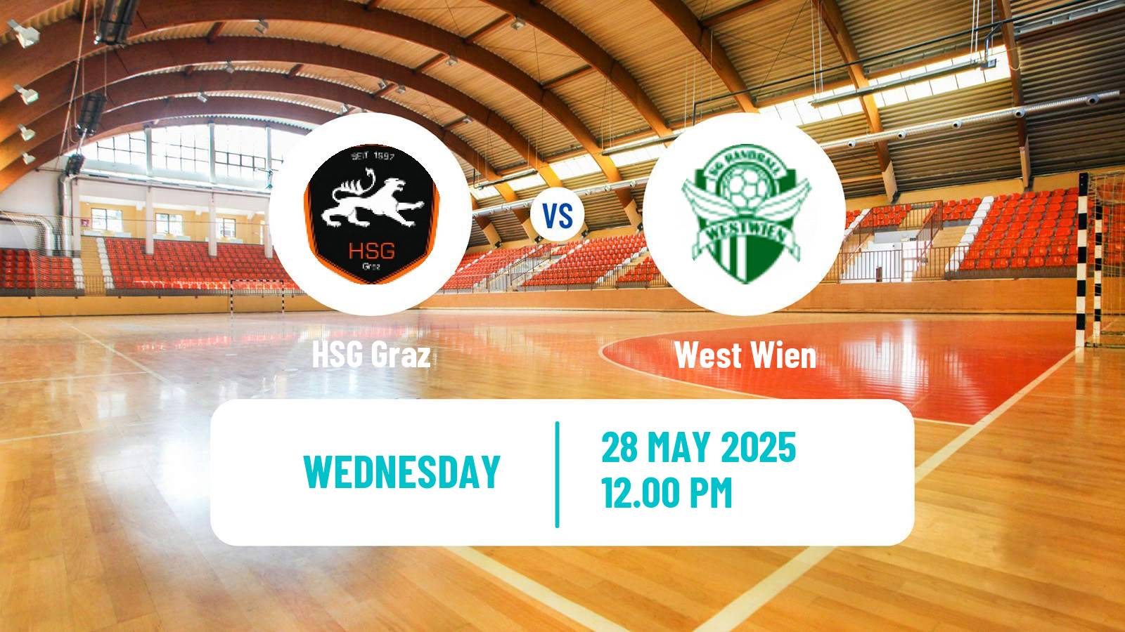 Handball Austrian NLA Handball HSG Graz - West Wien