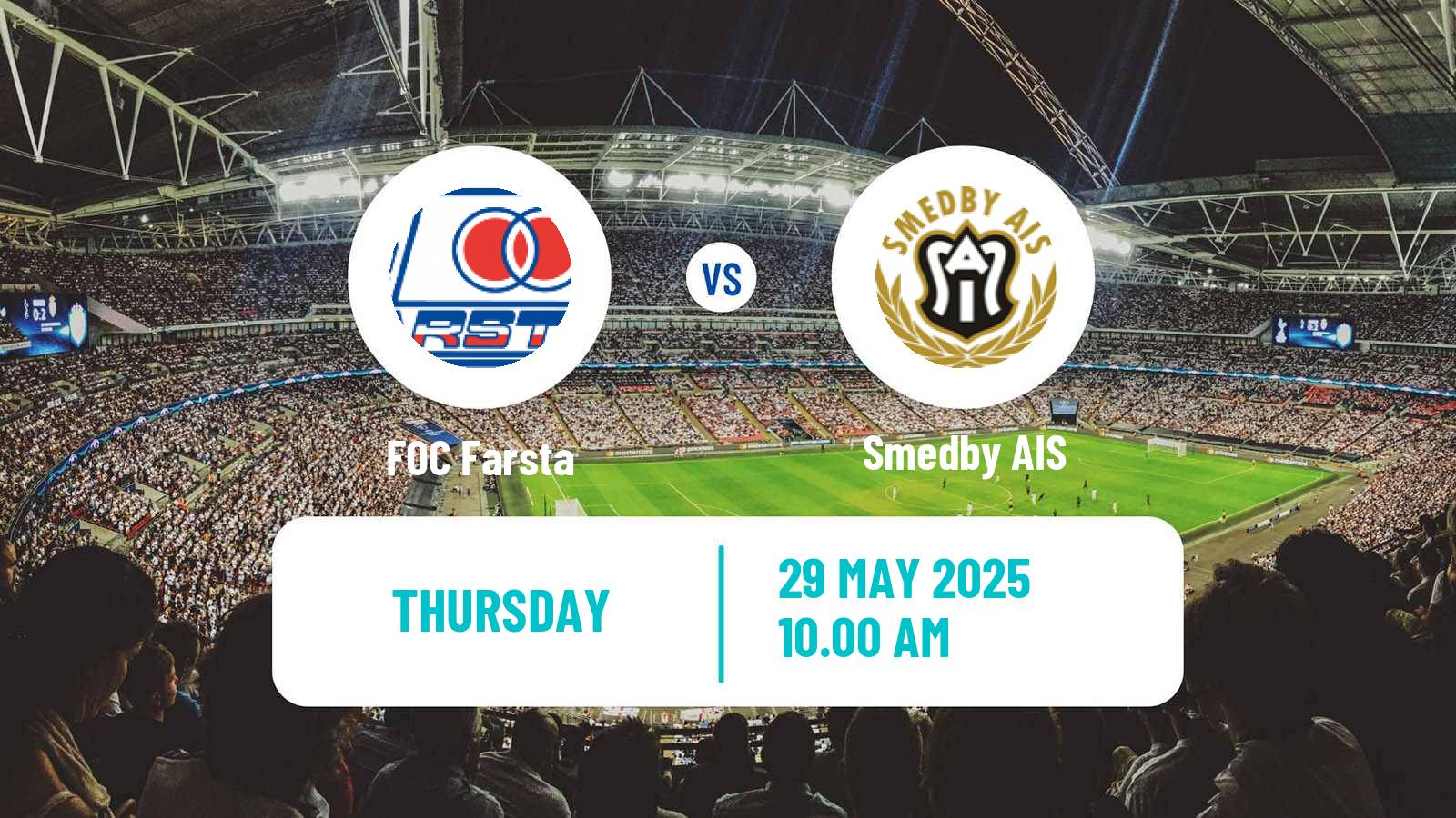 Soccer Swedish Division 2 - Södra Svealand Farsta - Smedby