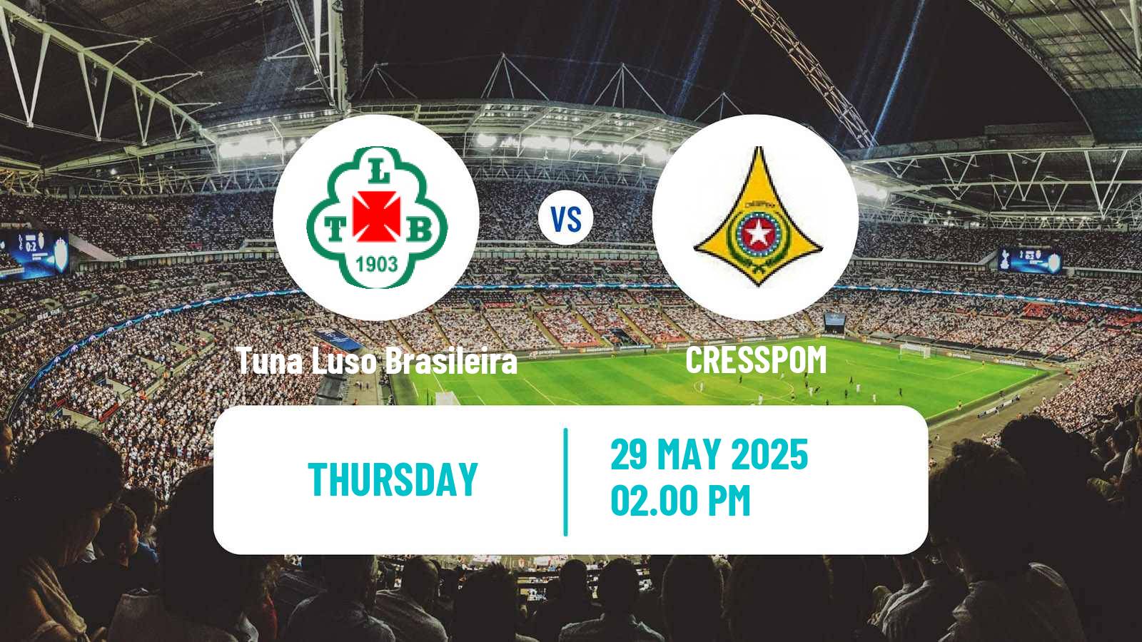 Soccer Copa do Brasil Women Tuna Luso Brasileira - CRESSPOM