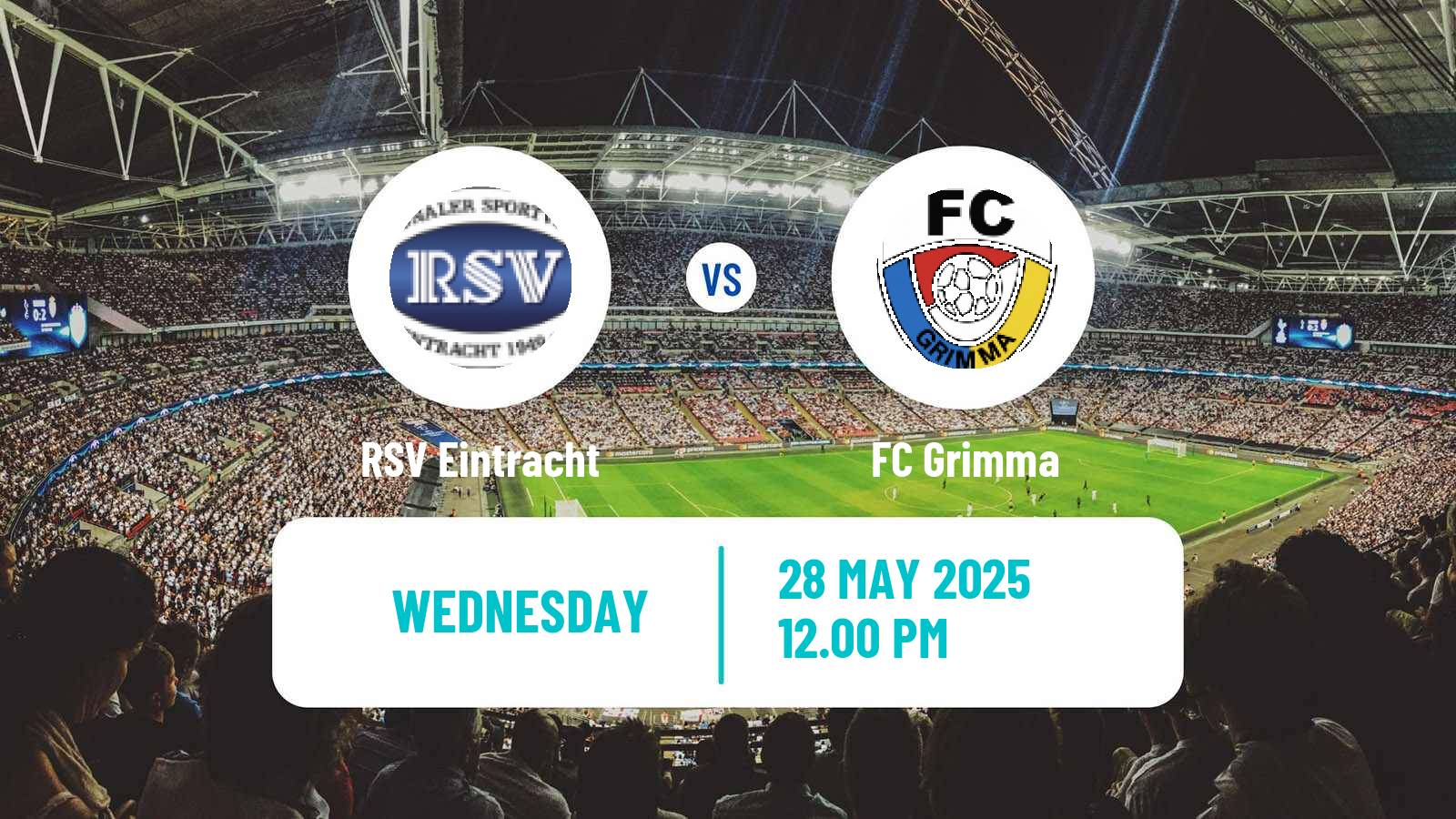 Soccer German Oberliga NOFV- Süd RSV Eintracht - Grimma