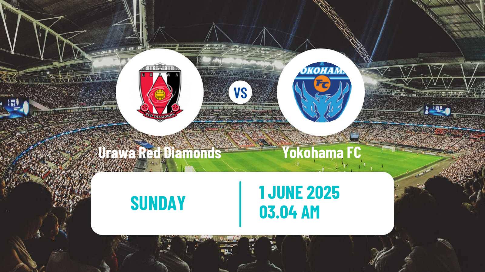 Soccer Japan J1 League Urawa Red Diamonds - Yokohama FC