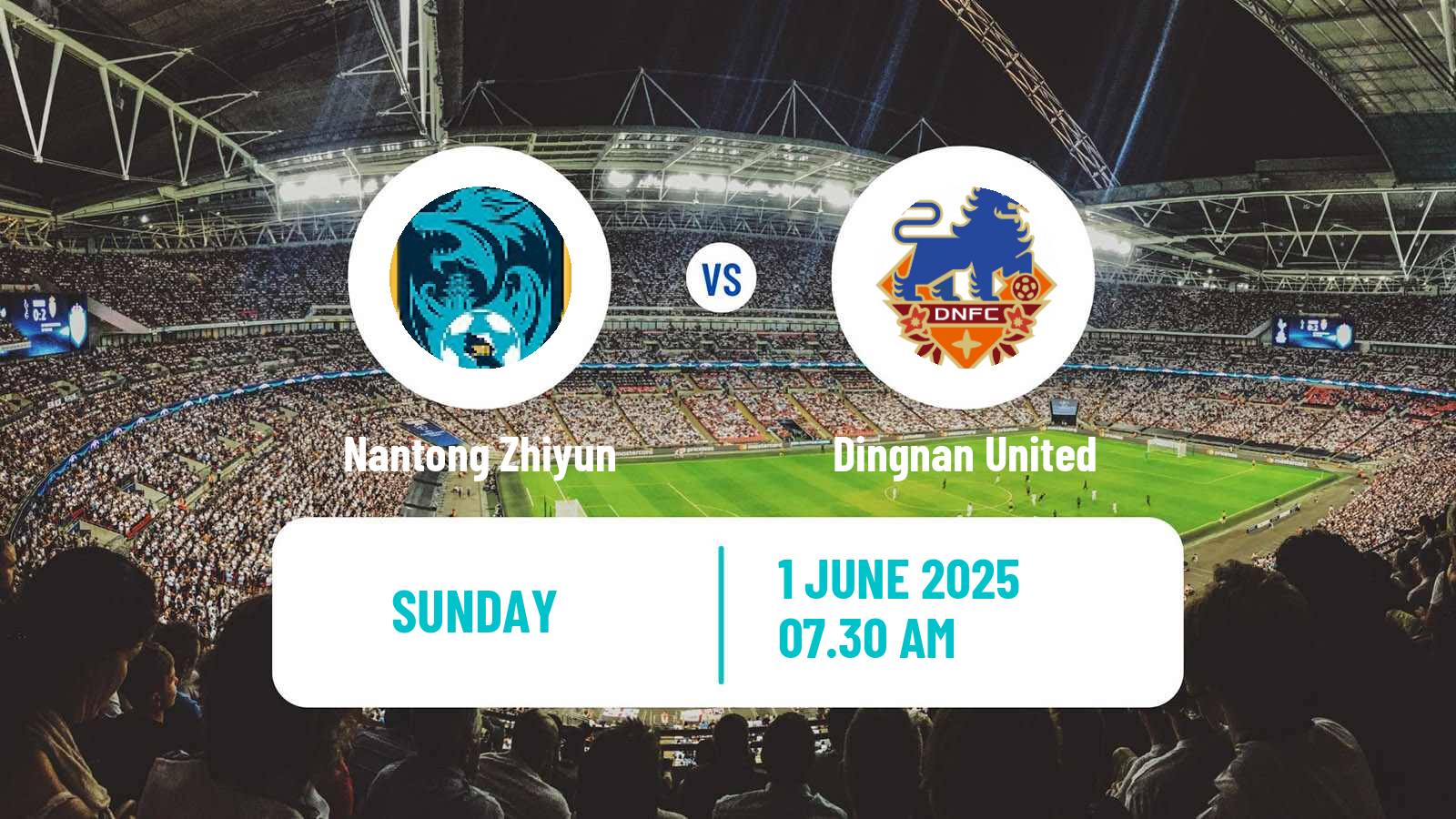 Soccer Chinese Jia League Nantong Zhiyun - Dingnan United