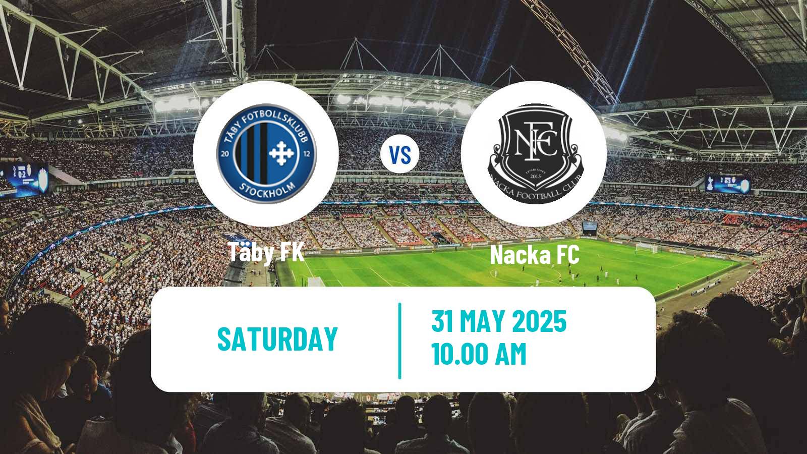 Soccer Swedish Division 2 - Norra Svealand Täby - Nacka FC