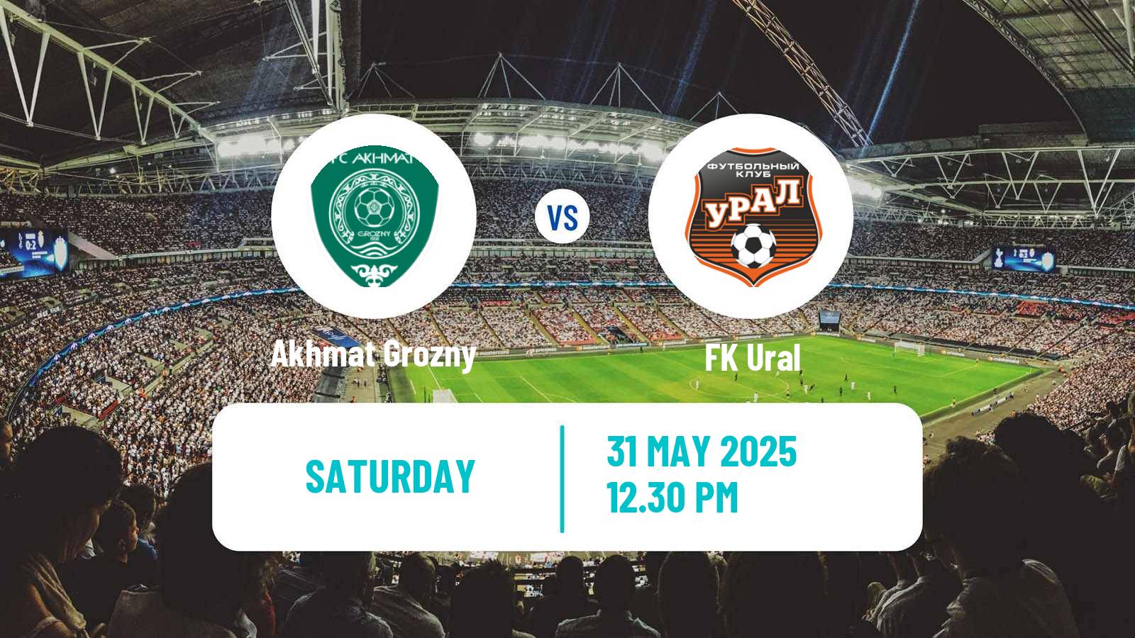 Soccer Russian Premier League Akhmat Grozny - Ural