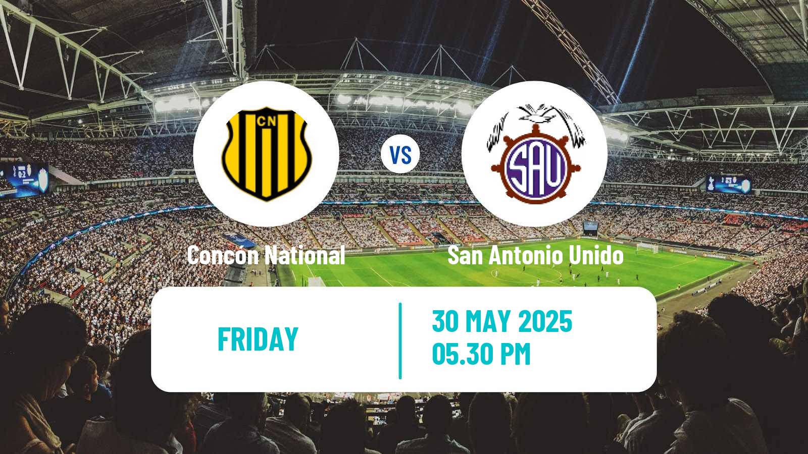 Soccer Chilean Segunda Division Concón National - San Antonio Unido