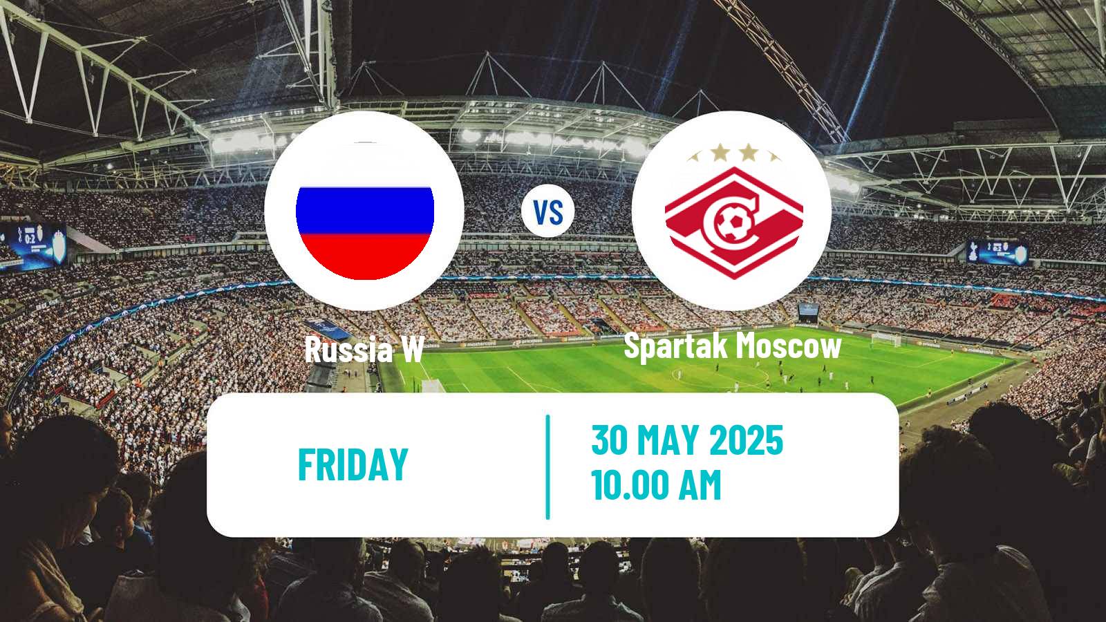 Soccer Friendly International Women Russia W - Spartak Moscow