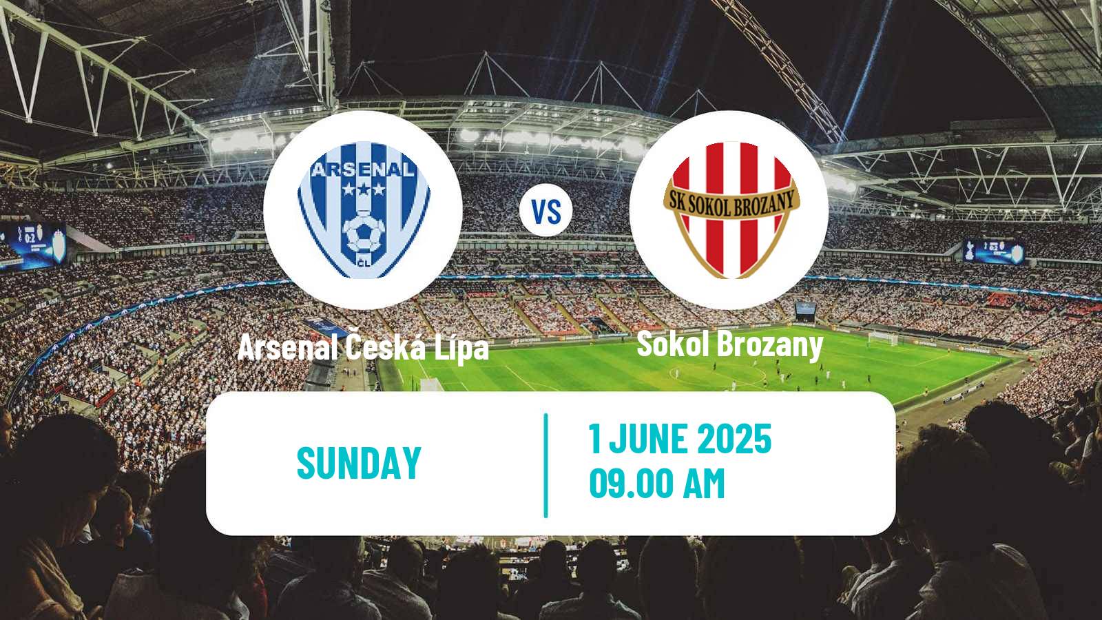 Soccer Czech CFL Group B Arsenal Česká Lípa - Sokol Brozany