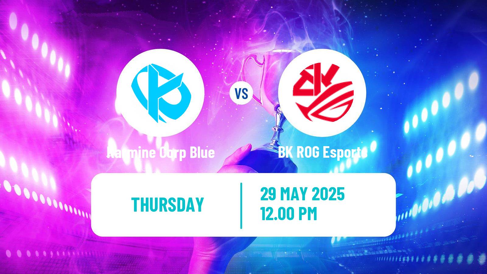 Esports League Of Legends Lfl Karmine Corp Blue - BK ROG Esports