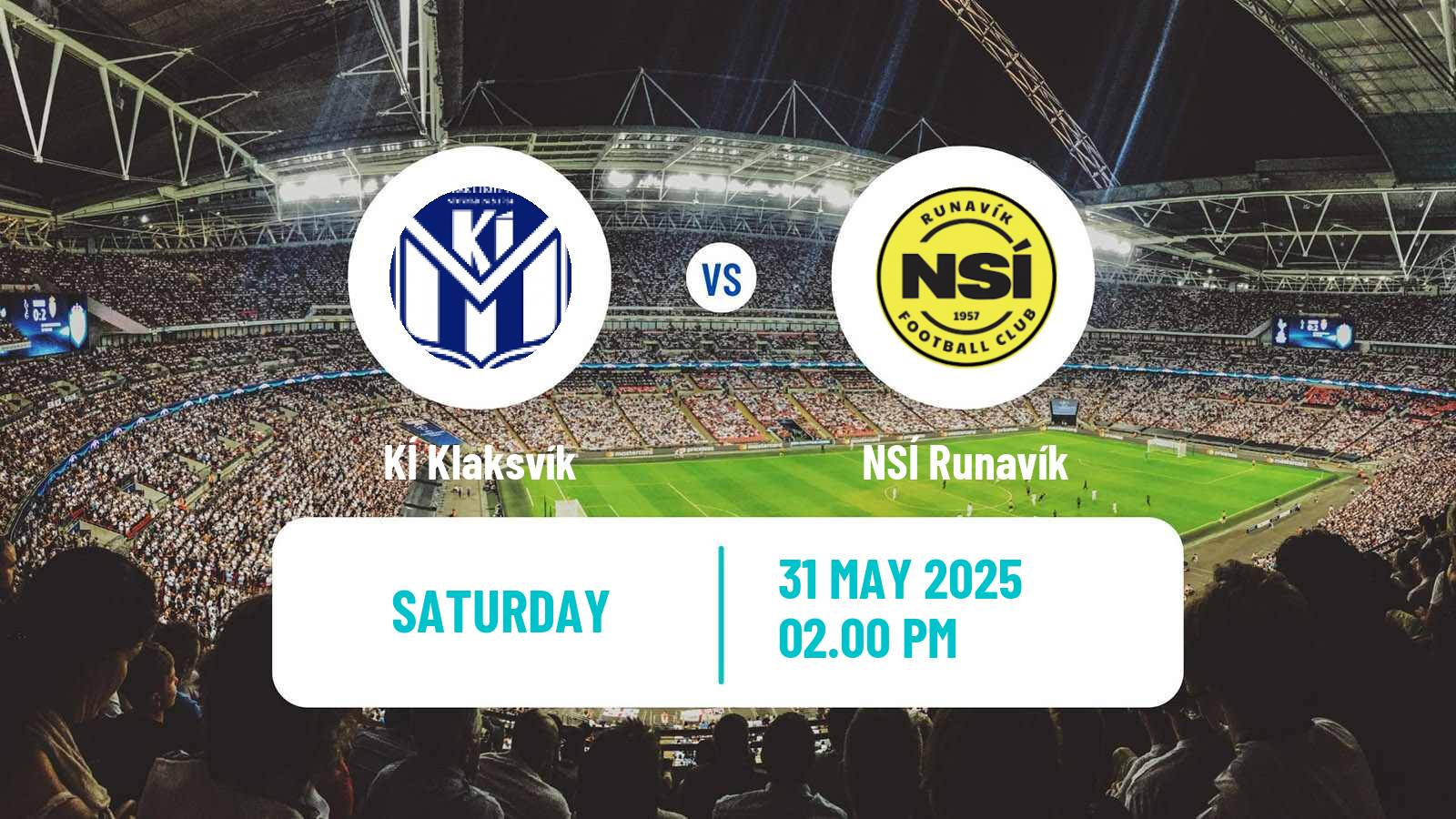 Soccer Faroe Islands Premier League KÍ Klaksvík - NSÍ Runavík