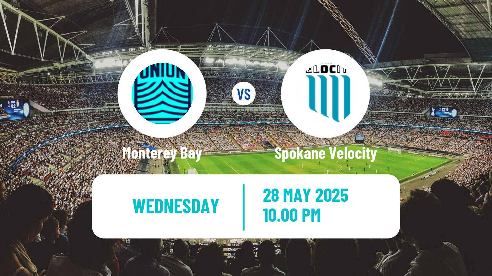 Soccer  USL League One Cup Monterey Bay - Spokane Velocity
