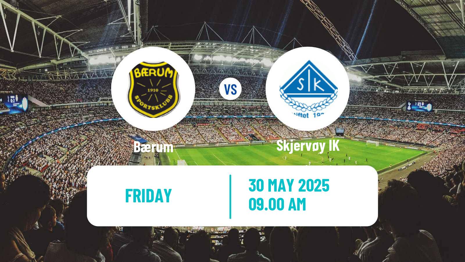 Soccer Norwegian Division 3 - Group 1 Bærum - Skjervøy