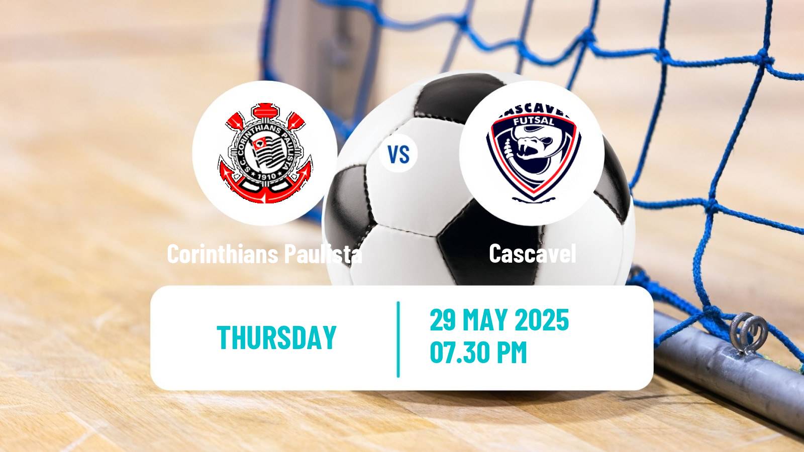 Futsal Brazilian Liga Futsal Corinthians Paulista - Cascavel